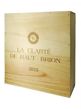 La Clarté de Haut Brion 2015 Caisse bois d'origine de 3 magnums (3x150cl)