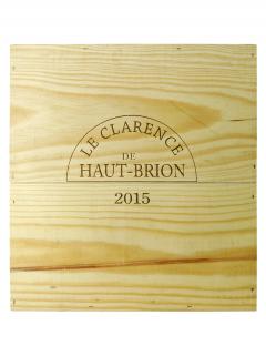 Le Clarence de Haut-Brion 2015 Caisse bois d'origine de 3 magnums (3x150cl)