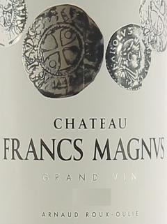 Château Francs Magnus 2020 Bouteille (75cl)