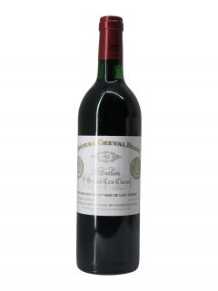 Château Cheval Blanc 1982 Caisse bois d'origine de 12 bouteilles (12x75cl)