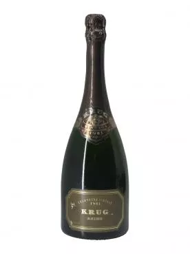 Champagne Krug Vintage Brut 1981 Bouteille (75cl)
