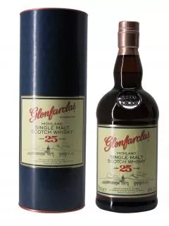 Whisky 25 ans Glenfarclas Coffret d'une bouteille (70cl)
