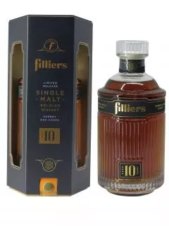 Whisky 10 ans Filliers Coffret d'une bouteille (70cl)
