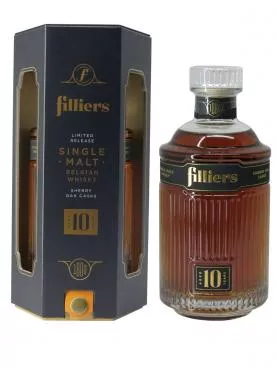 Whisky 10 ans Filliers Coffret d'une bouteille (70cl)