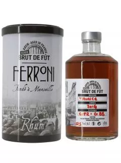 Rhum Maurice Maison Ferroni 2014 Coffret d'une bouteille (50cl)