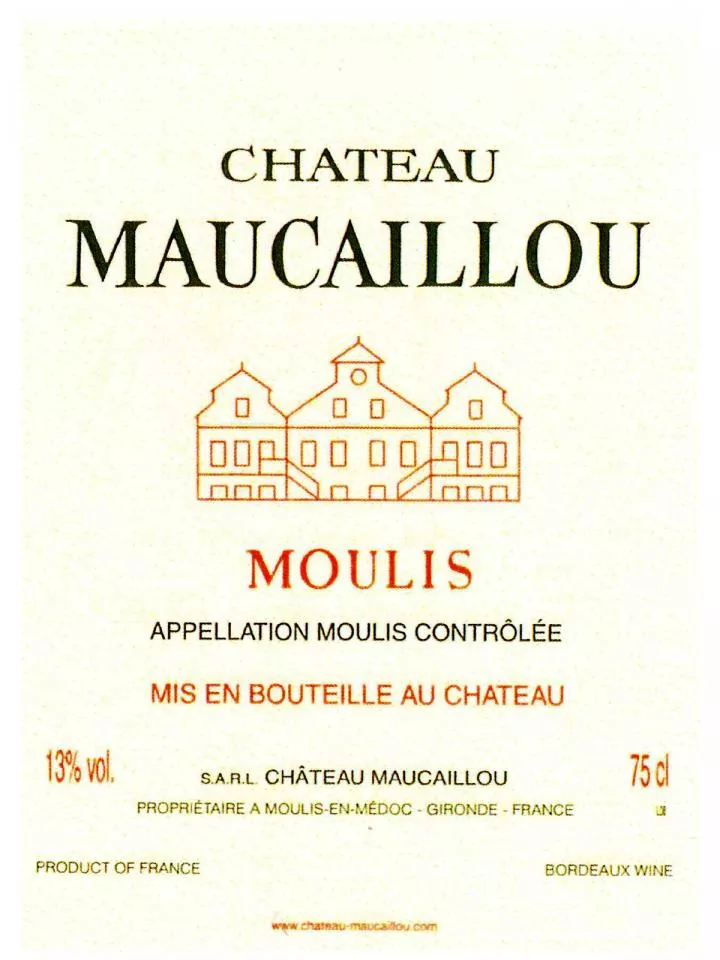 Château Maucaillou 2021 Bouteille (75cl)
