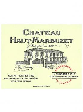 Château Haut-Marbuzet 2021 Caisse bois d'origine d'un double magnum (1x300cl)