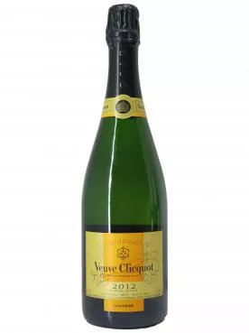 Champagne Veuve Clicquot Ponsardin Brut 2012 Bouteille (75cl)