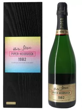 Champagne Piper Heidsieck Hors-Série Extra Brut 1982 Dégorgé en 2022 Coffret d'une bouteille (75cl)