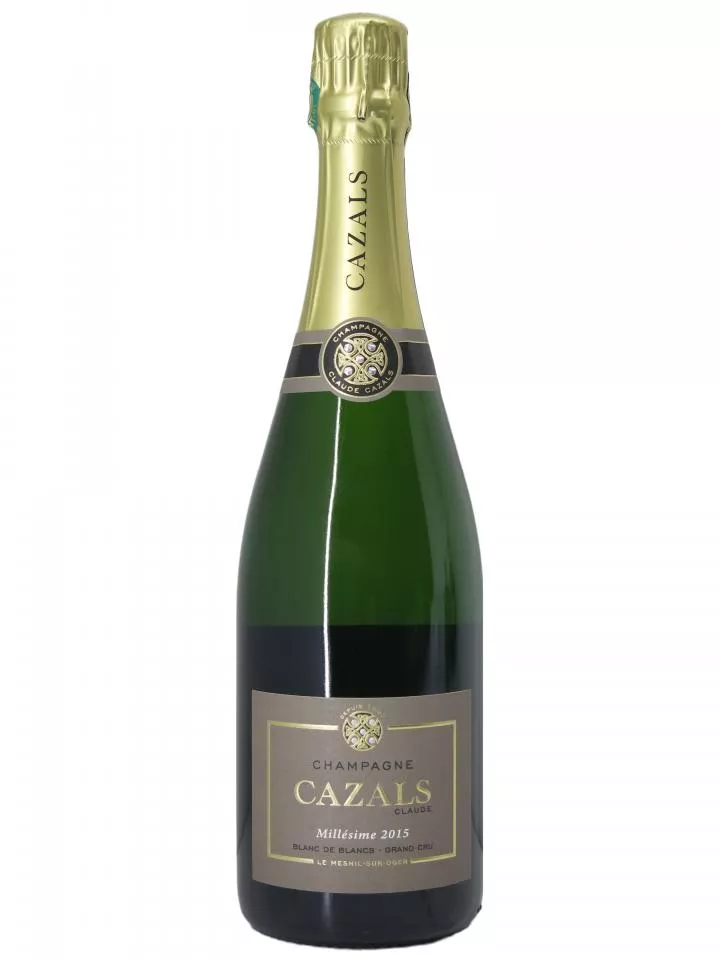 Champagne Claude Cazals Millésimé Blanc de Blancs Brut Grand Cru 2015 Bouteille (75cl)