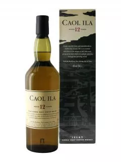 Whisky 12 ans Caol Ila Coffret d'une bouteille (70cl)